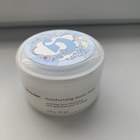Glossier Moisturizing Moon mask🤍 - Picture 3 of 4